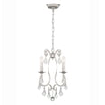 thumbnail image 2 of 5014-OS-CL-MWP Crystorama Lighting Ashton - Four Light Mini Chandelier-Hand Cut Crystal Type-Olde Silver Finish   -Traditional Installation, 2 of 9