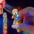 thumbnail image 4 of YIKA Rechargeable Lighter Blow A Colorful Flash Lighter Gold, 4 of 8