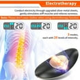 thumbnail image 3 of Twinklepoch Electric Lumbar Traction Device with Airbag Stretching, Electrotherapy, 3 Level Vibration Massage and Thermal Therapy from 113 to 131℉(45 to 55℃), 3 of 8