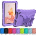 thumbnail image 7 of for Amazon Kindle Fire 7 (12th Gen) 2022 Cute Kids Case, 3D Cartoon Butterfly Stand Case Shockproof Flexible Silicone Hard Protective Tablet Cover for Amazon Kindle Fire 7 (12th Gen) 2022, Lightpurple, 7 of 7