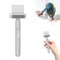 thumbnail image 1 of 2-in-1 Comb Cleaner with Pick and Bristles,Portable Hair Brush Cleaner, Hair Brush Cleaner Tool, Hairbrush Cleaner Tool, Hairbrush Cleaner Tool Rake Salon Travel Use,White 1Pcs, 1 of 7