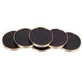 thumbnail image 3 of YLSHRF Cup Pad, Stackable Exquisite Insulation Cup Pad, Copper Edging For Insulation Tea Ceremony, 3 of 8