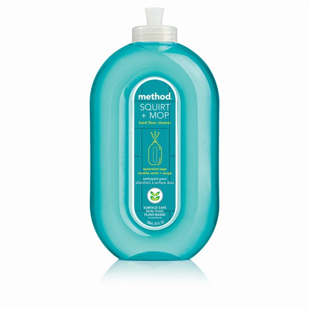 Method Squirt + Mop Hard Floor Cleaner, Spearmint Sage, 25 Ounce