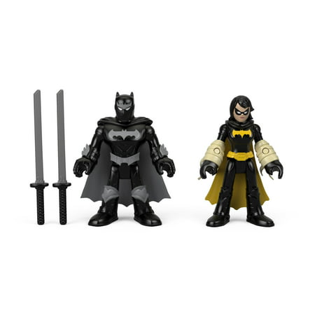Imaginext DC Super Friends Black Bat & Ninja Batman Figure Set