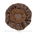 thumbnail image 4 of Chicmine Sleep Hat Wide Headband Elastic Satin Stretchy Hair Bonnet Hat for Woman, 4 of 11