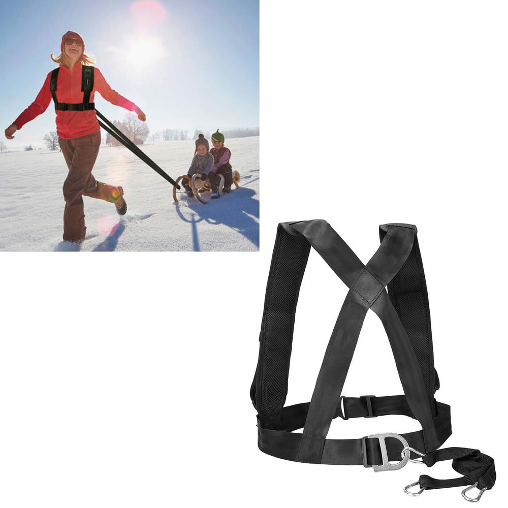 Strength Training Sled Shoulder Harness Durable Tire Pulling Weight Bearing Vest 