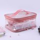 thumbnail image 5 of Bolsa de cosméticos gruesa, bolsa de aseo de PVC de viaje portátil transparente, bolsa de almacenamiento transparente impermeable, bolsa de almacenamiento de artículos de tocador, 5 of 5