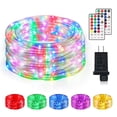thumbnail image 1 of Luces tipo cuerda SURLED que cambian de color, 20 m, 200 LED, impermeables para exteriores, 1 of 7