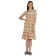 thumbnail image 5 of Bimba Printed Rayon Nightwear for Womens Spaghetti Strap Night Dress Sexy Nightgown, 5 of 7