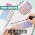 thumbnail image 5 of Mr. Pen Self-Adhesive Transparent Index Tabs, Multicolor, 1600 Count, 8 Pack, 5 of 8