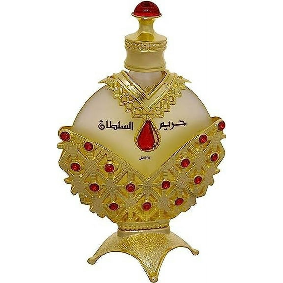 Hareem Al Sultan KHADLAJ PERFUMES Concentrated Perfume Oil Gold for Women, 1.18 Ounce