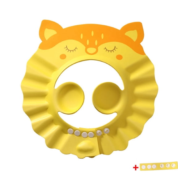 Baby Shower Cap for Waterproof Shampoo Cap Adjustable Protect Infants Eyes Ears Bath Shield For Baby for Head