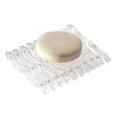 thumbnail image 2 of InterDesign 29900 3.25 x 3.75 in. Clear Plastic Wave Soap Saver Dish, 2 of 2