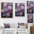 thumbnail image 4 of Designart "Serene Magic Of Lilacs" Lilacs Wall Art Living Room, 4 of 7