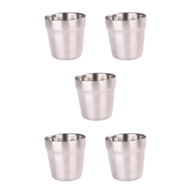 Taza de Camping Naiovety Doble Capa 180ml Acero Inoxidable