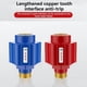thumbnail image 4 of 4 Piezas [Dientes de Cobre Engrosados] Calentador de Agua Eléctrico de Pared Anti-Eléctrico Accesorios de Calentador de Agua Doméstico Rojo, 4 of 5