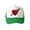 Kelly Green, variant on Trucker Mesh Vent Snapback Hat, Heart Dagger 3D Patch Embroidery Navy Blue