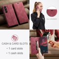 thumbnail image 5 of Wallet Case for Samsung Galaxy S23 5G,Magnetic Protect PU Leather Flip Case with Card Holders RFID Blocking Kickstand Shockproof Protection Case for Samsung Galaxy S23 5G 2023 (Red), 5 of 18