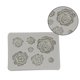thumbnail image 2 of Moyic Feiqiong nuevo 3D Rosa molde para galletas flor molde de silicona DIY flor Fondant hornear pastel moldes artesanía herramienta de Type4 NO4, 2 of 6