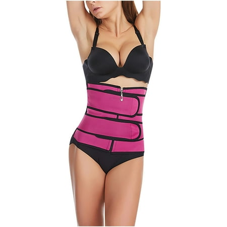 

Womens Underbust Waist Training Corsets Boned Cincher Body Shaper Wrap Waist Trainer Belt Tummy Control Shapewear