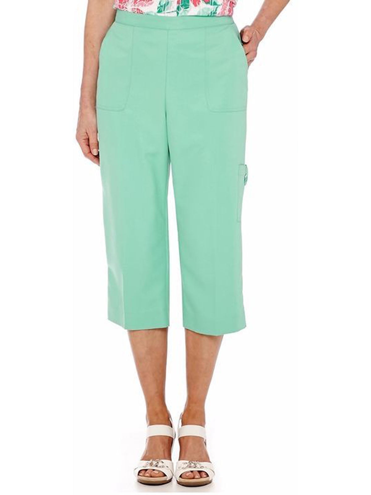 flat front pull on jeans