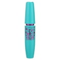 thumbnail image 2 of Maybelline Volum Express The Mega Plush Washable Mascara, Blackest Black, 2 of 8