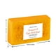 thumbnail image 3 of Jabón de cúrcuma con kójico - Jabón de cúrcuma con limón y partículas de jengibre - 150 g, 3 of 4