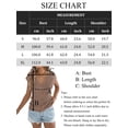 thumbnail image 7 of jinghuiyue Womens Button Down Sweater Vest Cap Short Sleeve Lightweight Cardigan Cable Knit Tops M, 7 of 7