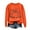 Orange-Halloween Shirts, variant on Inverlee Women's Halloween Sweatshirts Plus Size Pumpkin Ghost Graphic T-shirt Soft Crewneck Sweatshirt Long Sleeve Tunic Pullover Tops Halloween Gifts