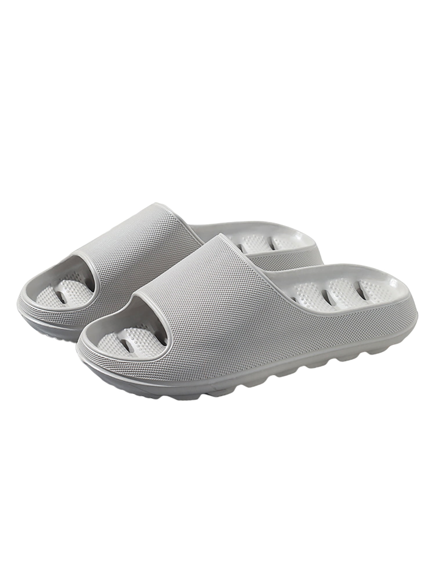 grey slipper sliders
