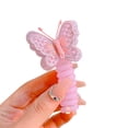 thumbnail image 2 of Bandas para el cabello con forma de teléfono para niñas, coloridas bandas para el cabello en espiral con diseños de mariposas y flores, accesorios para el cabello para niñas., 2 of 4