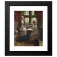 thumbnail image 2 of Edward Antoon Portielje 15x18 Black Modern Framed Museum Art Print Titled - The Letter, 2 of 5