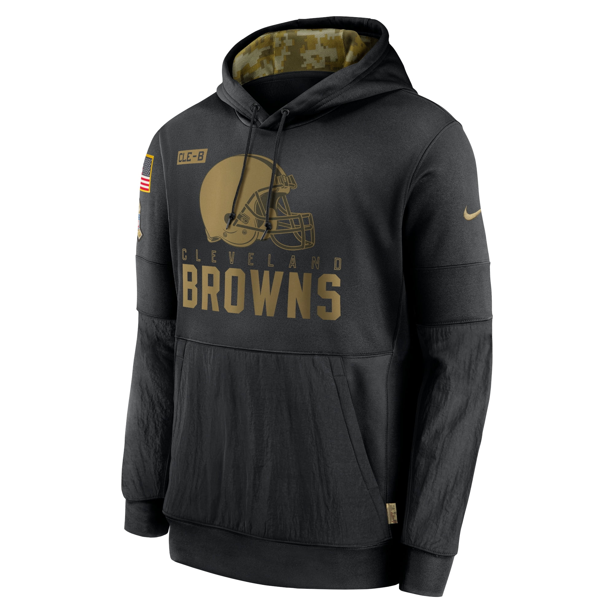 salute to service browns hoodie