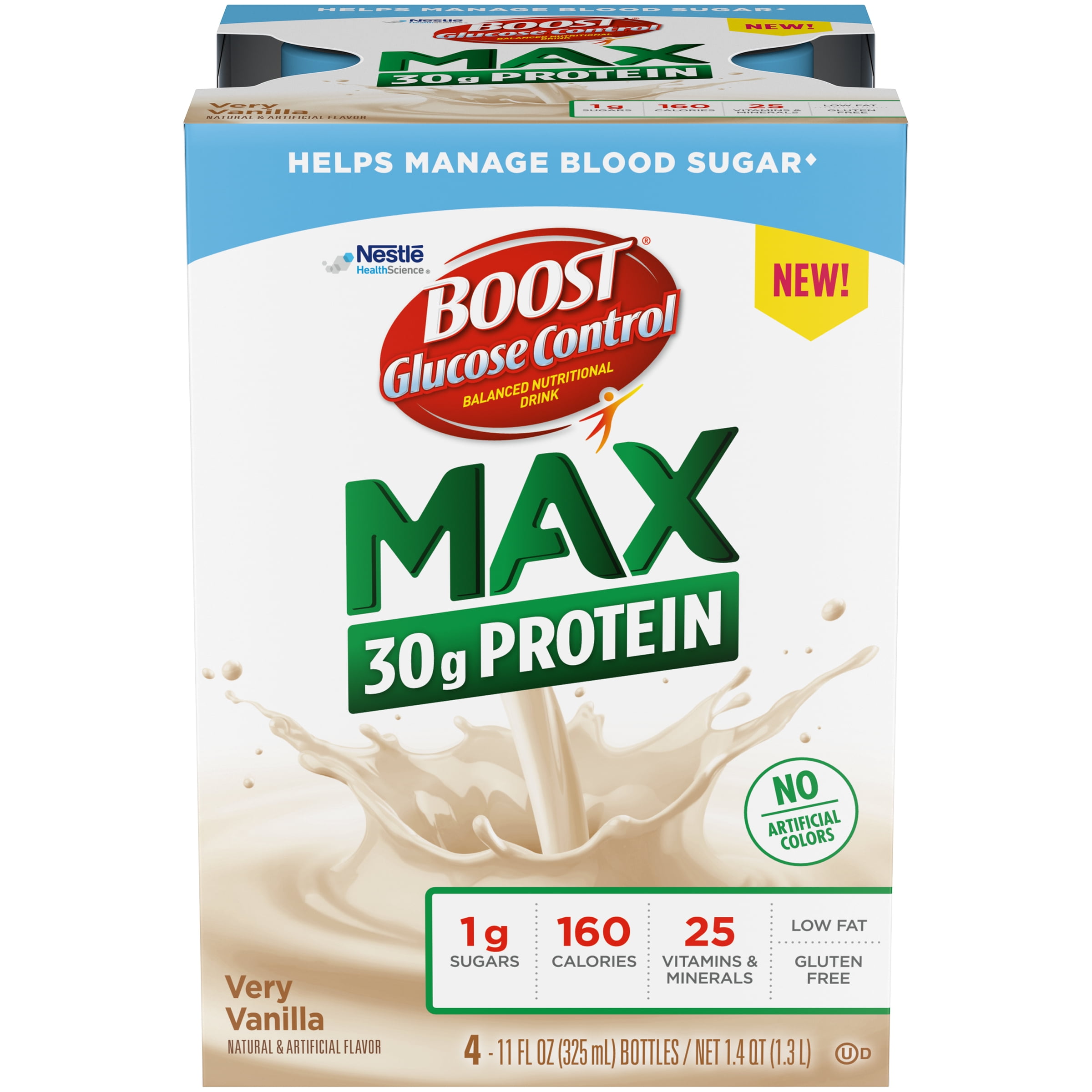 How Many Boost Glucose Control Can I Drink A Day BOOST Glucose Control Max 30g Protein Ready to Drink Nutritional Drink
