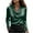 Green (New Upgrade), variant on Htigea Women's Drop Cowl Neck Shirts Elegant Satin Long Sleeve Top Dressy Office Work Blouse Gold S