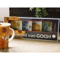 thumbnail image 4 of CARMANI CR-195-0151 Glass Coasters With Vincent van Gogh Paintings 4.1x4.1 in Flowers, Set Of 4, Post-Impressionism, 4 of 4
