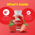 thumbnail image 3 of Vitamin B Complex Gummies for Adults & Kids - B Vitamins Complex with Thiamin, Riboflavin, Niacin, 6, 12 and Folate - Blend Supplement for Nervous System Support Energy & High Strength - 60 Gummies, 3 of 9