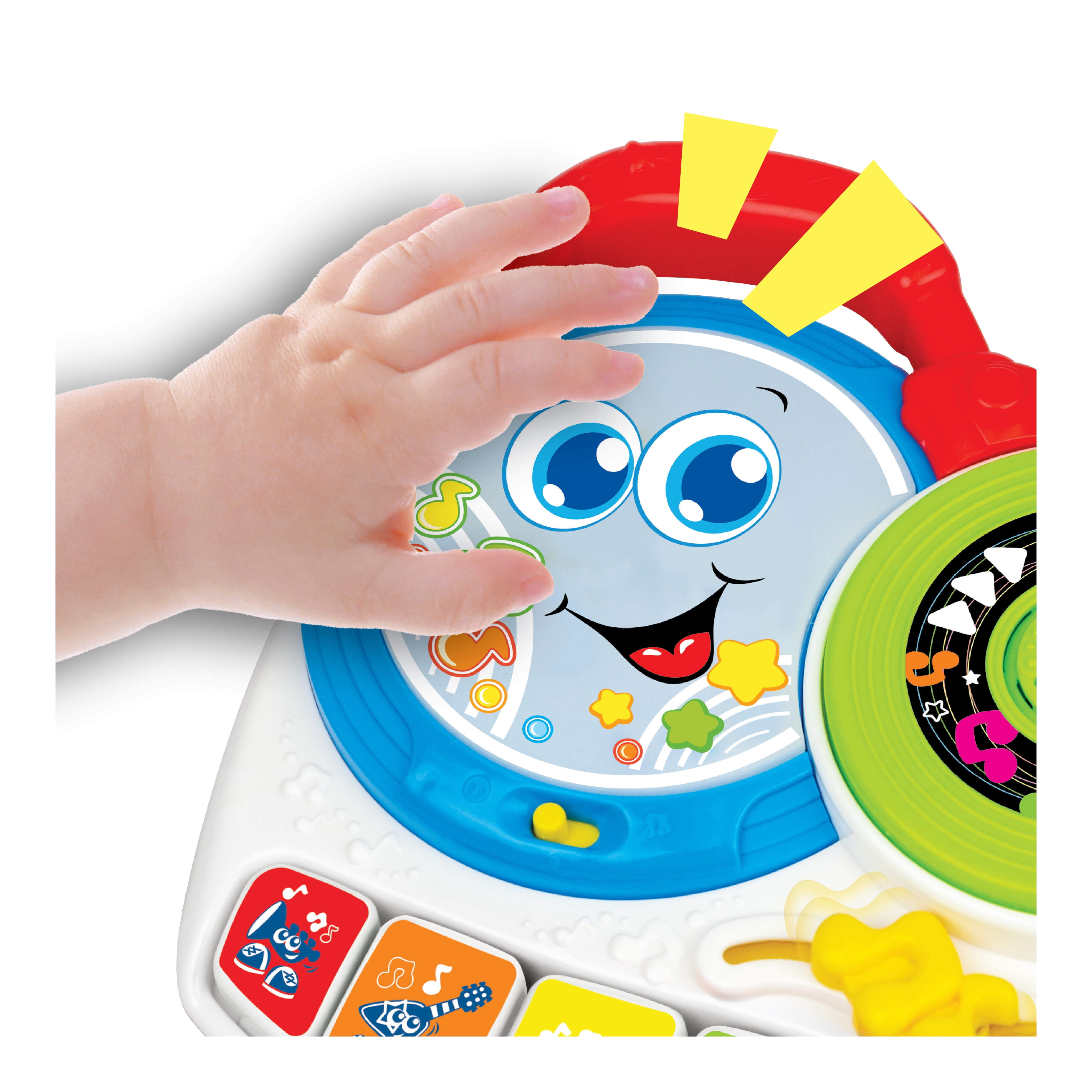 Winfun Magic Lights DJ Mixer for Kids - Ages 6 Months and Up - Toy Musical Instrument