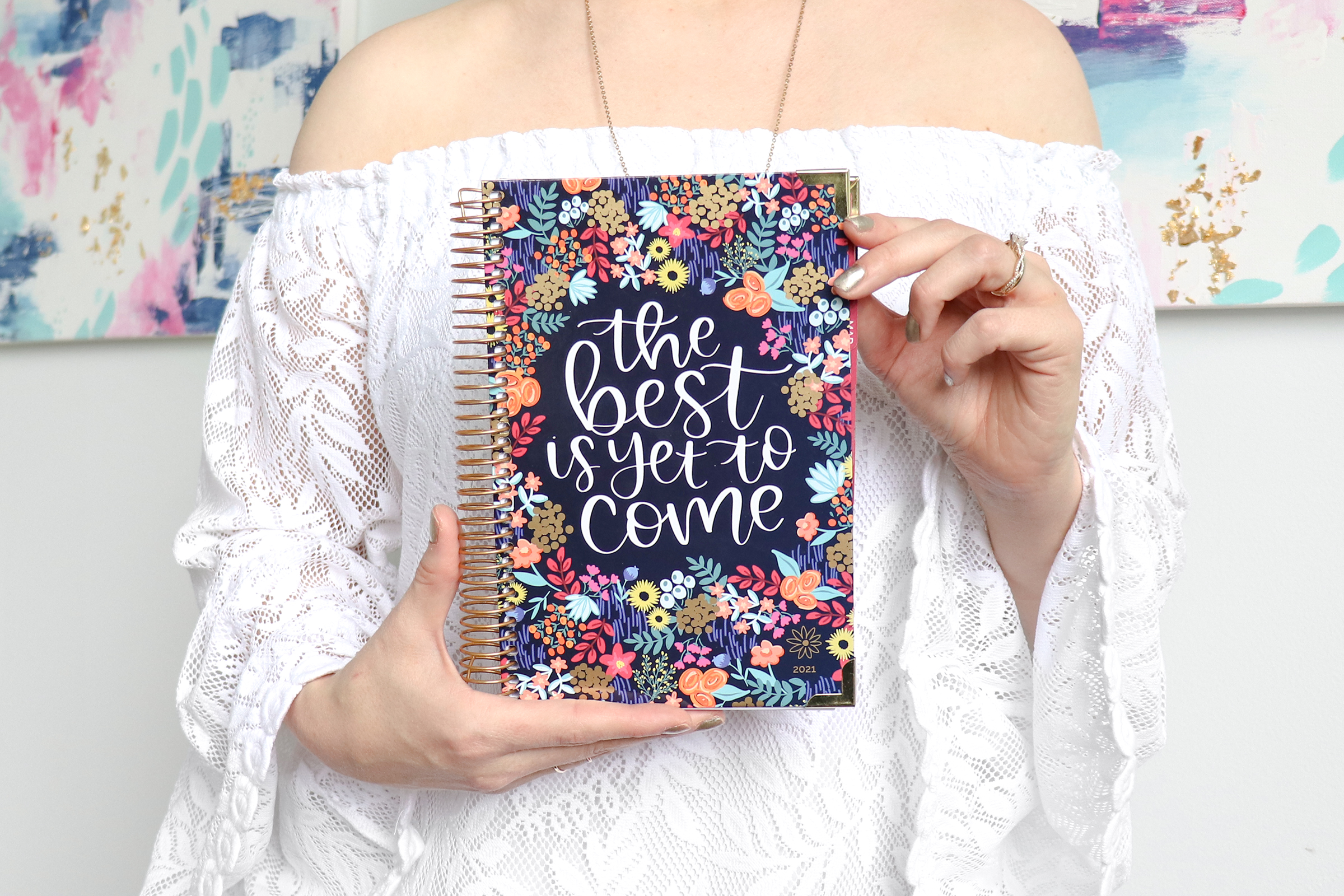 21 Hard Cover Planner The Best Is Yet To Come Walmart Com Walmart Com