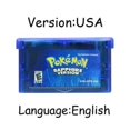 thumbnail image 1 of GBA Game Series 32 Bit Video Game Cartridge Console Card Emerald Ruby FireRed LeafGreen Sapphire Multi-language, 1 of 5