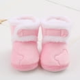 thumbnail image 7 of Krdevn Baby Shoes Flat Warm Cotton Boots Bag Soft Sole Toddler Booties,Toddler Girl Shoes,Boys Shoes,Size:6-9 Months, 7 of 7