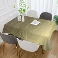 thumbnail image 5 of GZHJMY Unbreakable Square Tablecloths with Dust and Wrinkle Resistance-54x72In,Luxury Gold Wedding Kitchen Picnic Buffet Holiday Party Decoration, 5 of 7