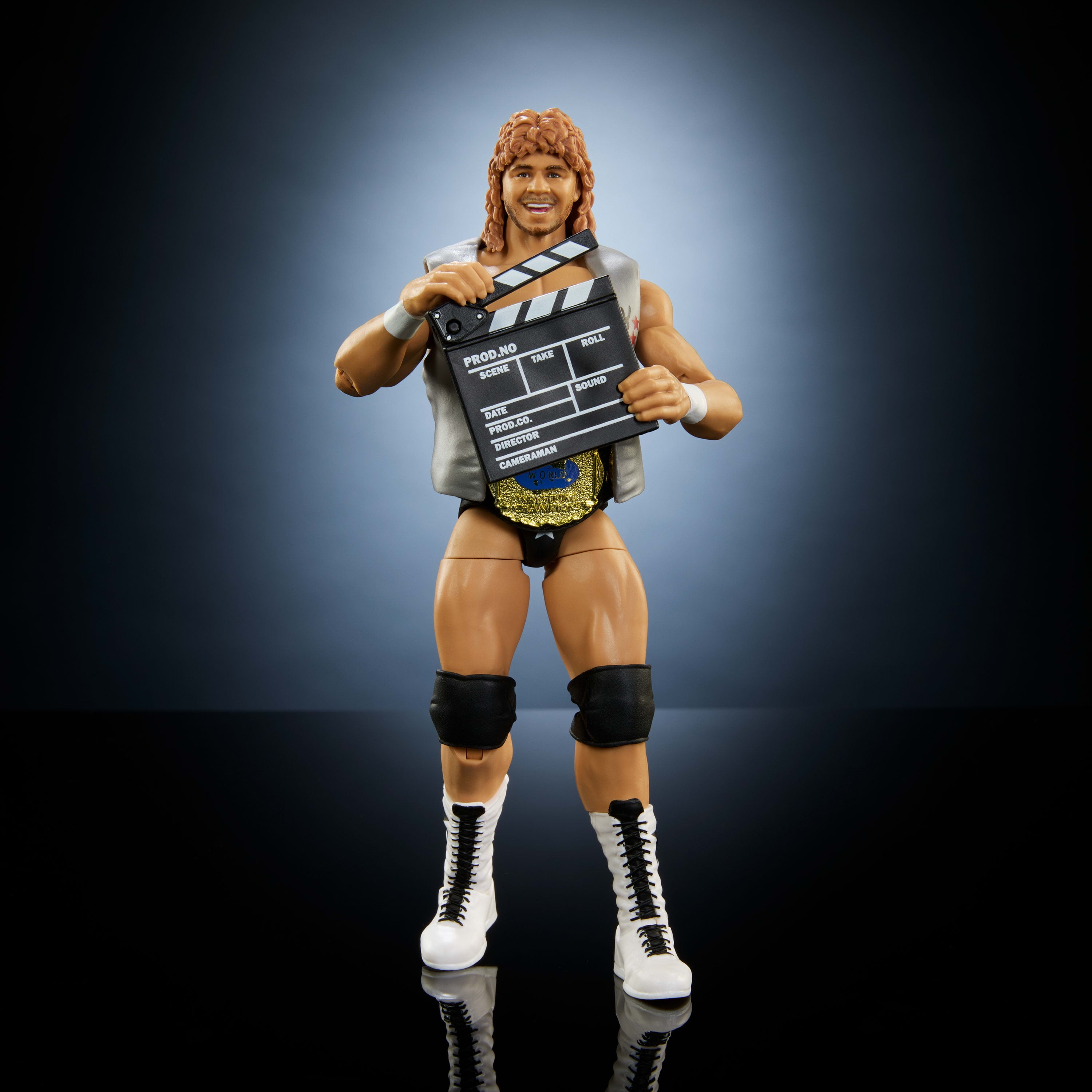 WWE Elite Brian Pillman Action Figure, Series #116 6-inch Collectible with Articulation & Accessories