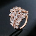 thumbnail image 1 of Anillos para mujer, regalos para mujer, anillo de ángel con circonitas, joyería clásica de moda, regalos para amantes., 1 of 2