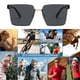 thumbnail image 5 of Gafas de sol sin marco para mujer a la moda, gafas de sol de moda europeas y americanas, hechas de PC y aleación, 5 of 5