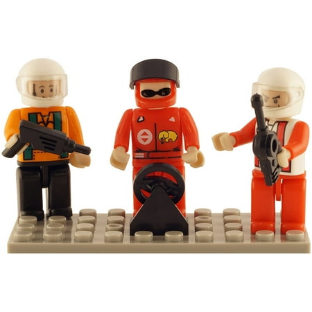 Brictek 3 Mini-Figurines, Racing