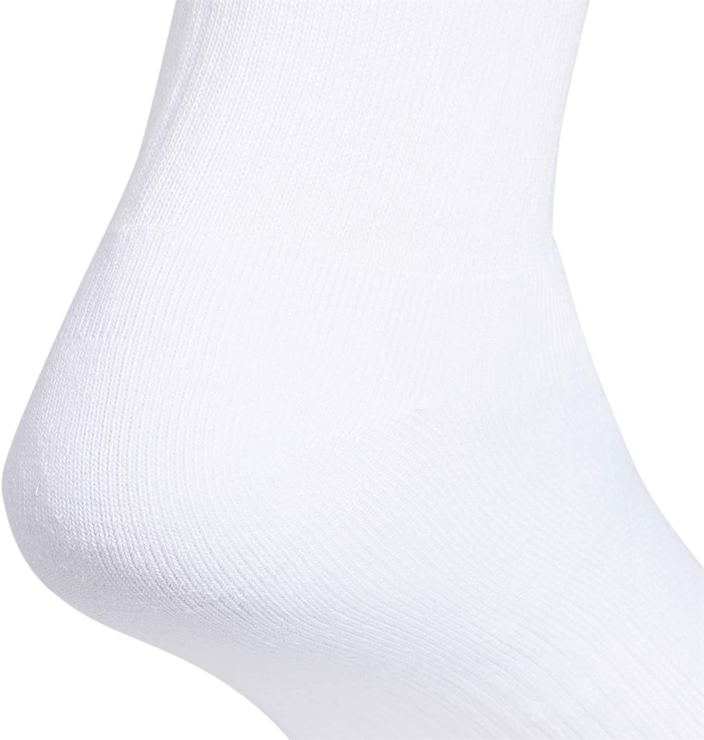 Adidas Trefoil Crew 6 Pairs Unisex Socks Size 6-12, Color: White
