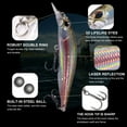 thumbnail image 2 of HENGJIA Fishing Lures, Jerkbait for Bass Fishing Minnow Lure Set Fishing Plugs Hard Baits Swimbaits Topwater Lures for Trout Bass Perch Fishing,16pcs, 2 of 16