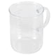 thumbnail image 5 of Taza, taza de vaso de vidrio de borosilicato, taza de vidrio de borosilicato, taza de química, diseño aerodinámico, 5 of 8