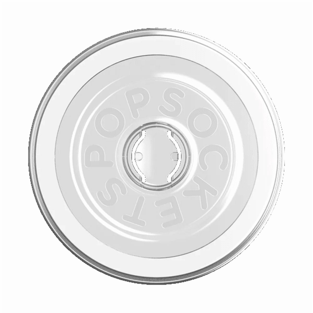 PopSockets Round Magnetic Base Only, Compatible with PopSockets Tops, Clear - Clear